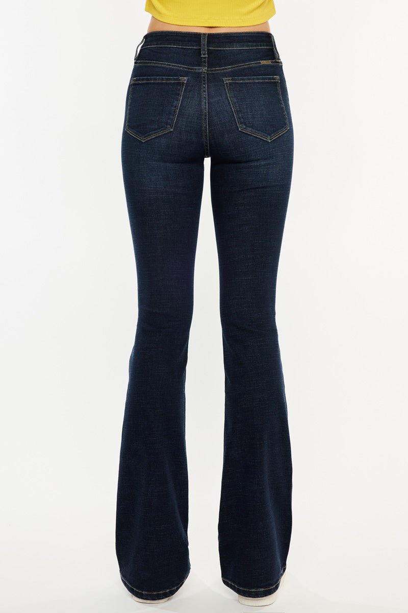Women's High Rise Bootcut Jeans - Avery