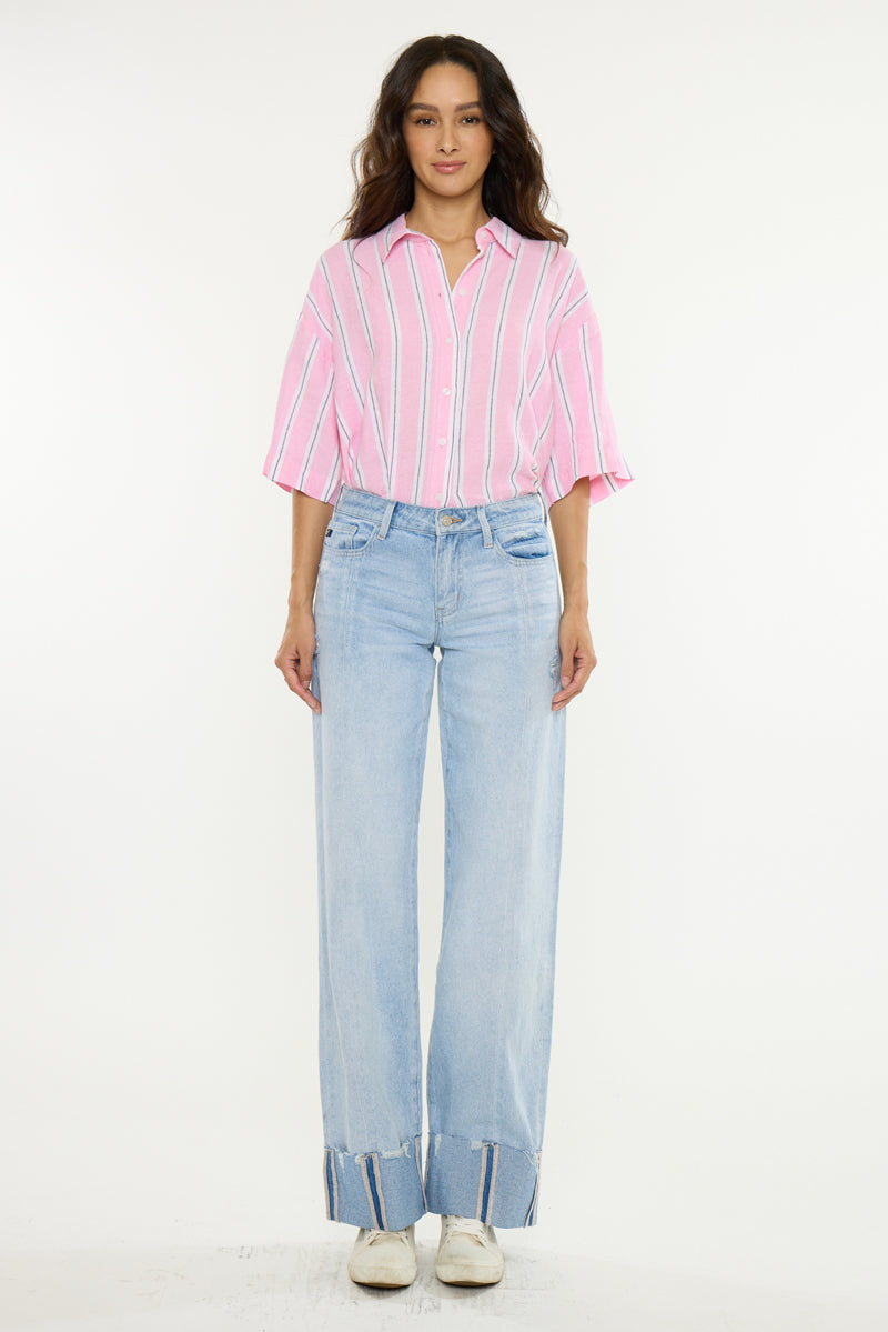 Women's Low Rise Straight Jeans - Beverley