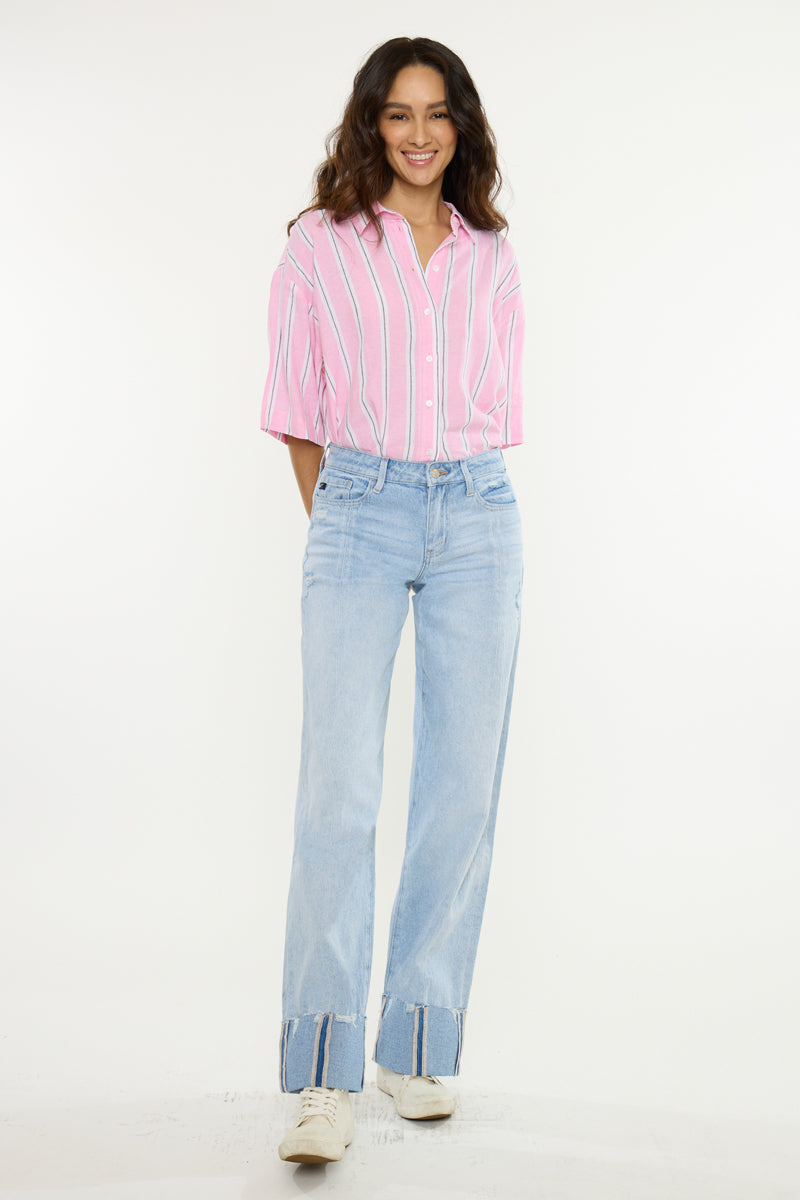 Women's Low Rise Straight Jeans - Beverley