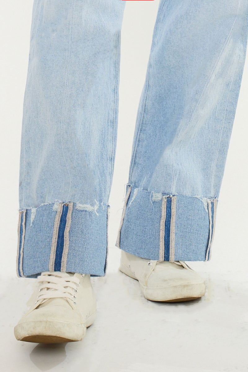 Women's Low Rise Straight Jeans - Beverley