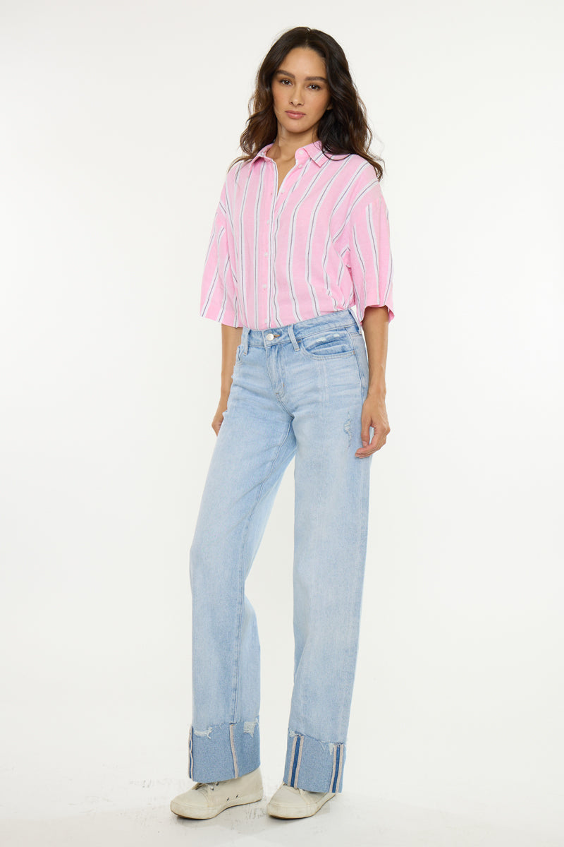 Women's Low Rise Straight Jeans - Beverley