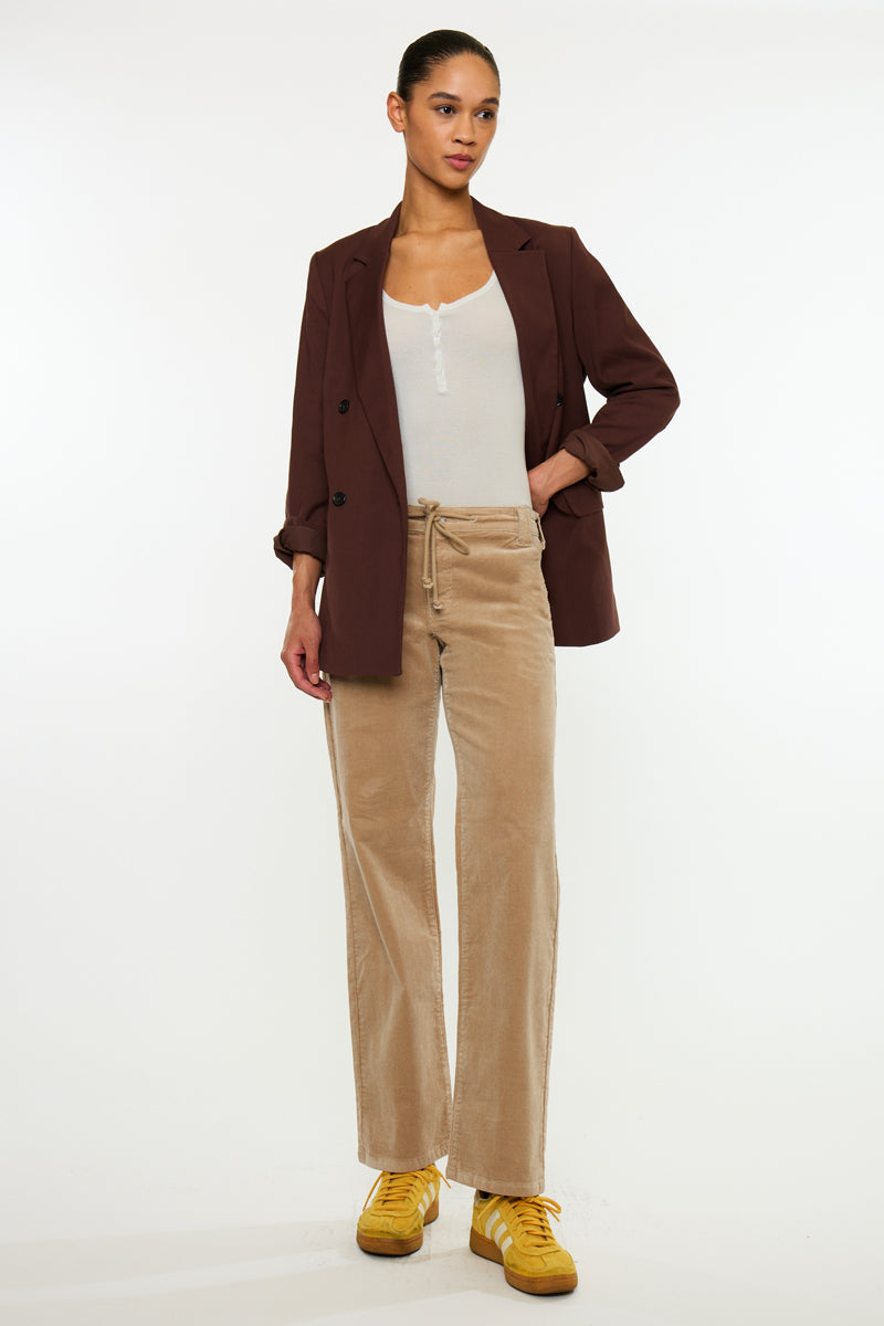 Women's Low Rise Loose Straight Jeans - Arlene