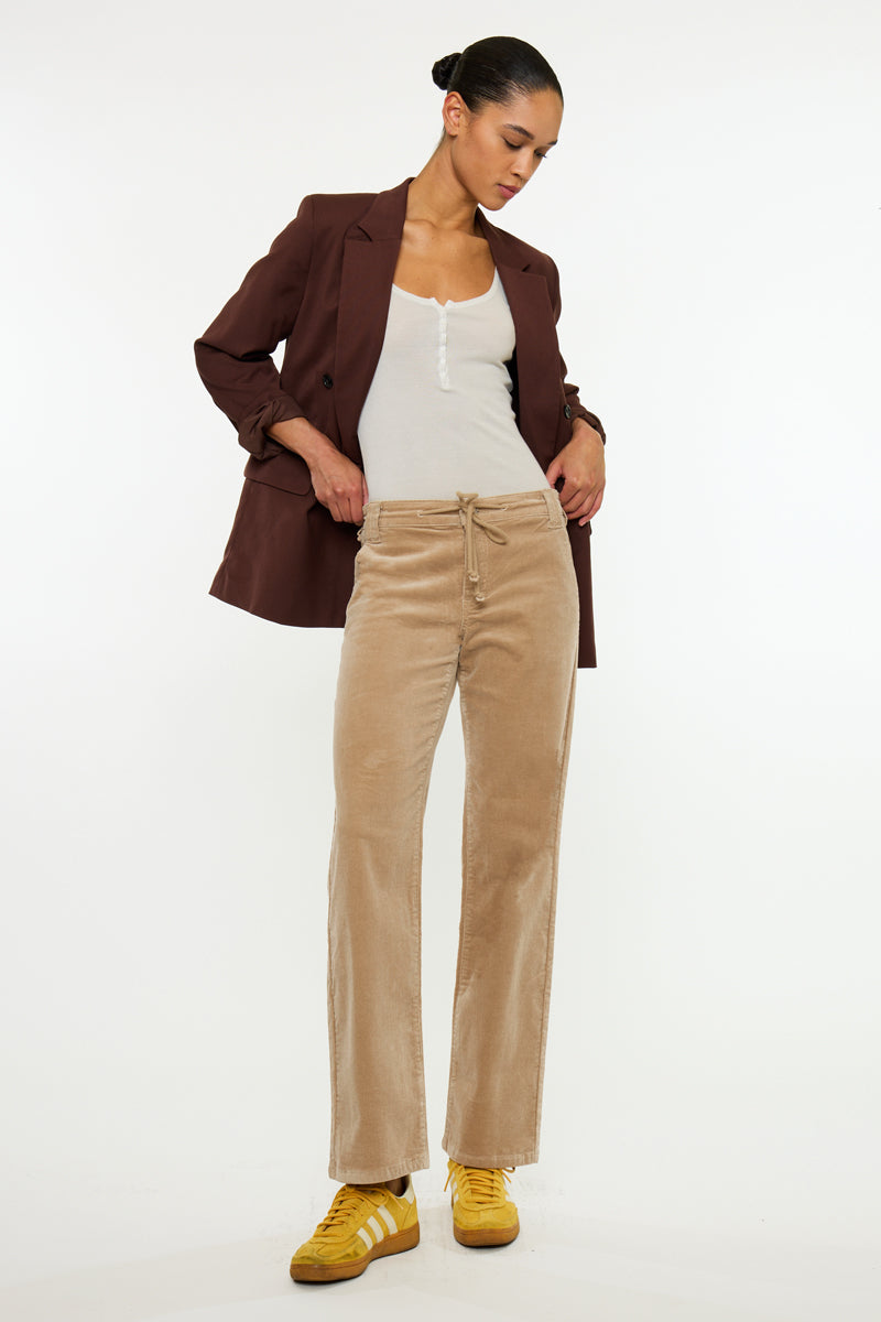 Women's Low Rise Loose Straight Jeans - Arlene