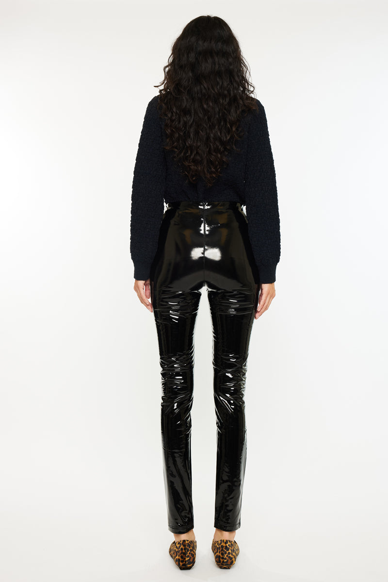 Women's Skinny Faux Leather Leggings - Bellini