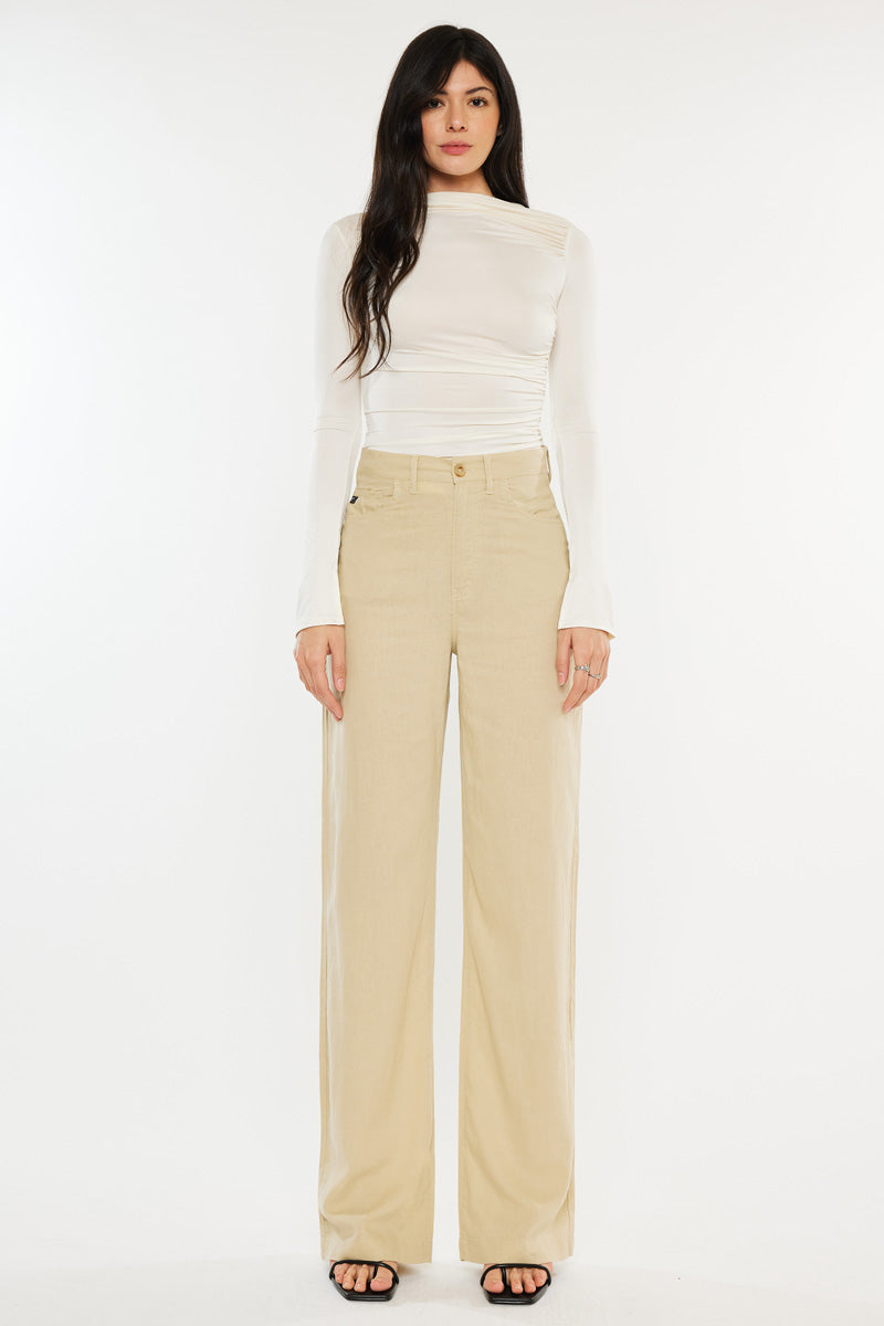 Women's High Rise Straight Jeans - Annabelle