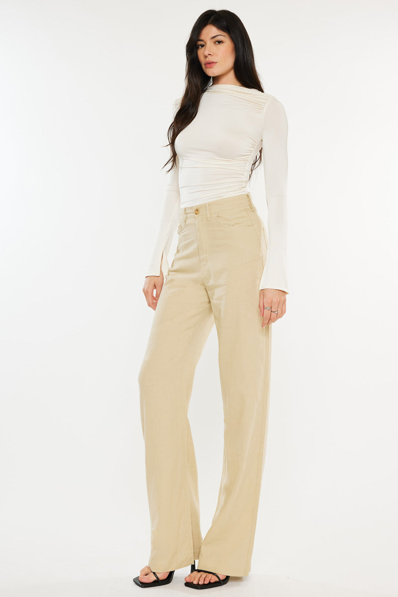 Women's High Rise Straight Jeans - Annabelle