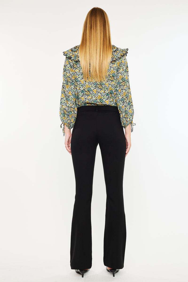 Women's Mid Rise Ponte Bootcut Jeans - Ally