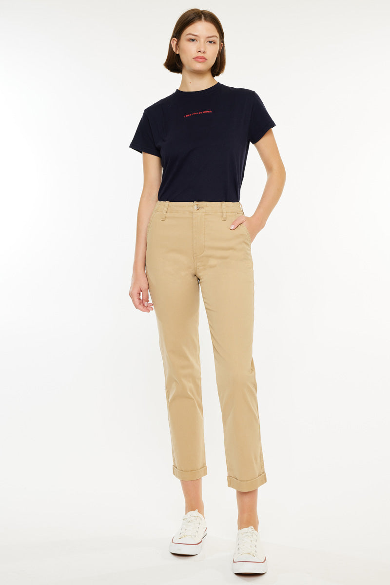 Women's High Rise Slim Pants - Carol