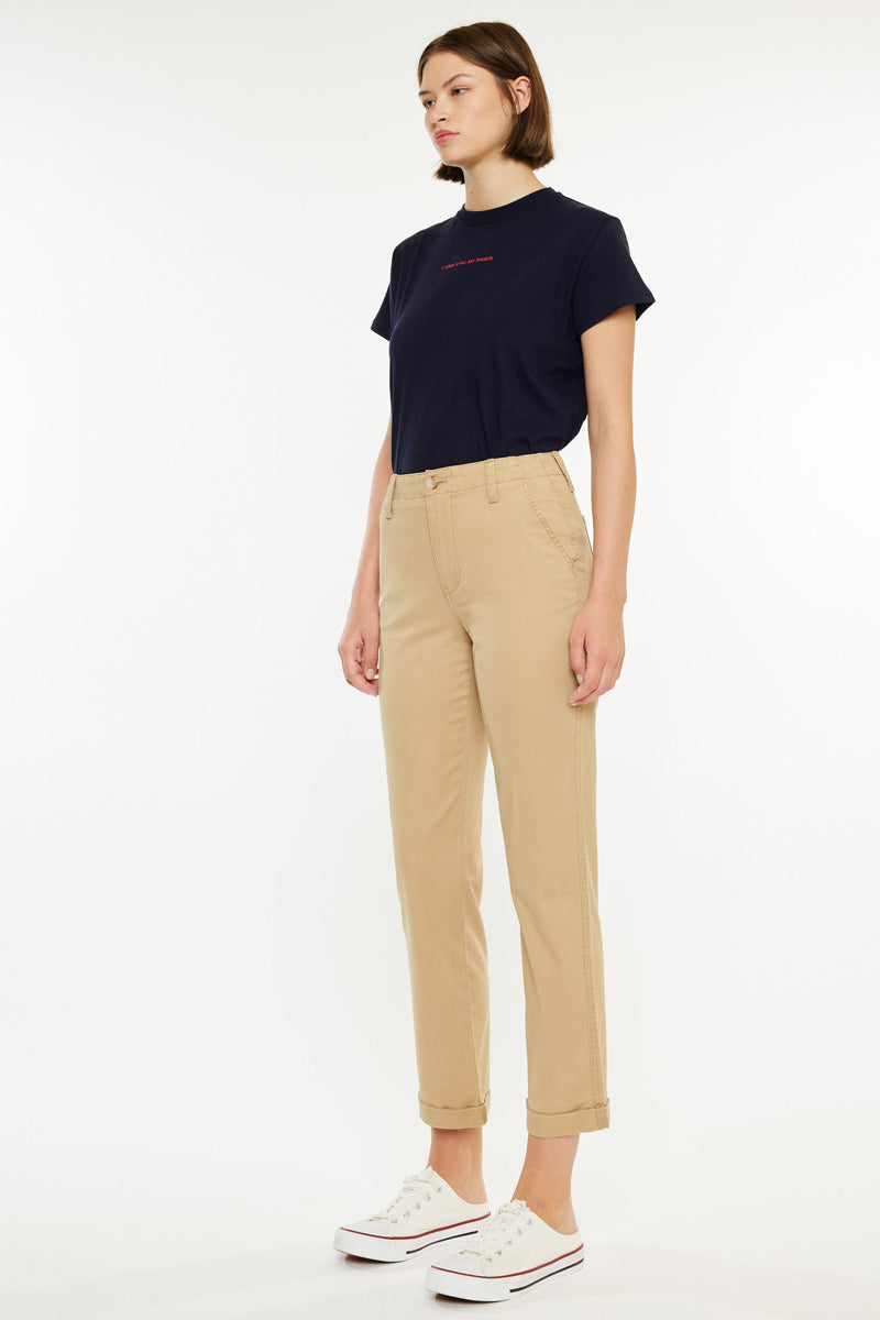 Women's High Rise Slim Pants - Carol