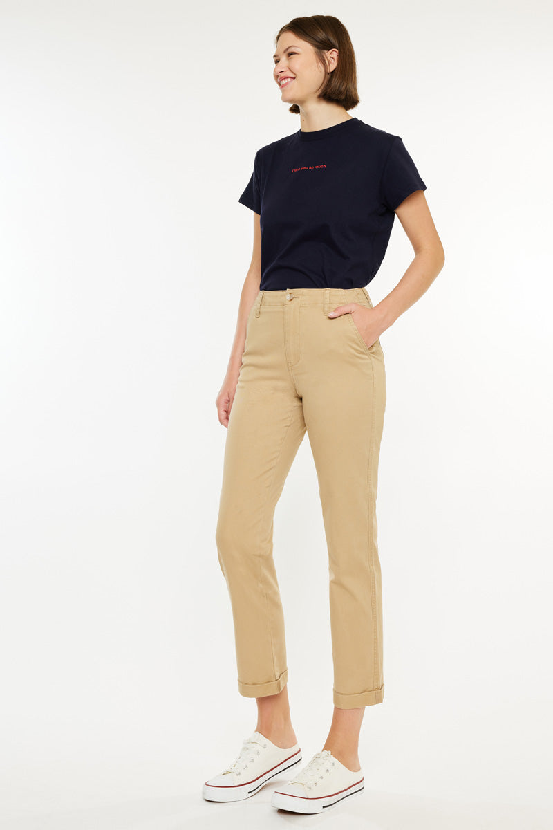 Women's High Rise Slim Pants - Carol