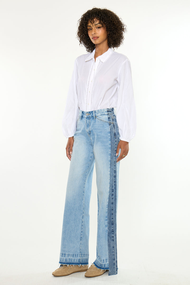 Women's High Rise Wide Leg Jeans - Bethell