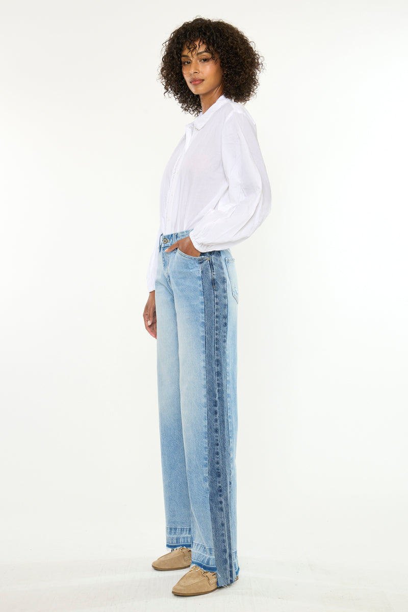 Women's High Rise Wide Leg Jeans - Bethell