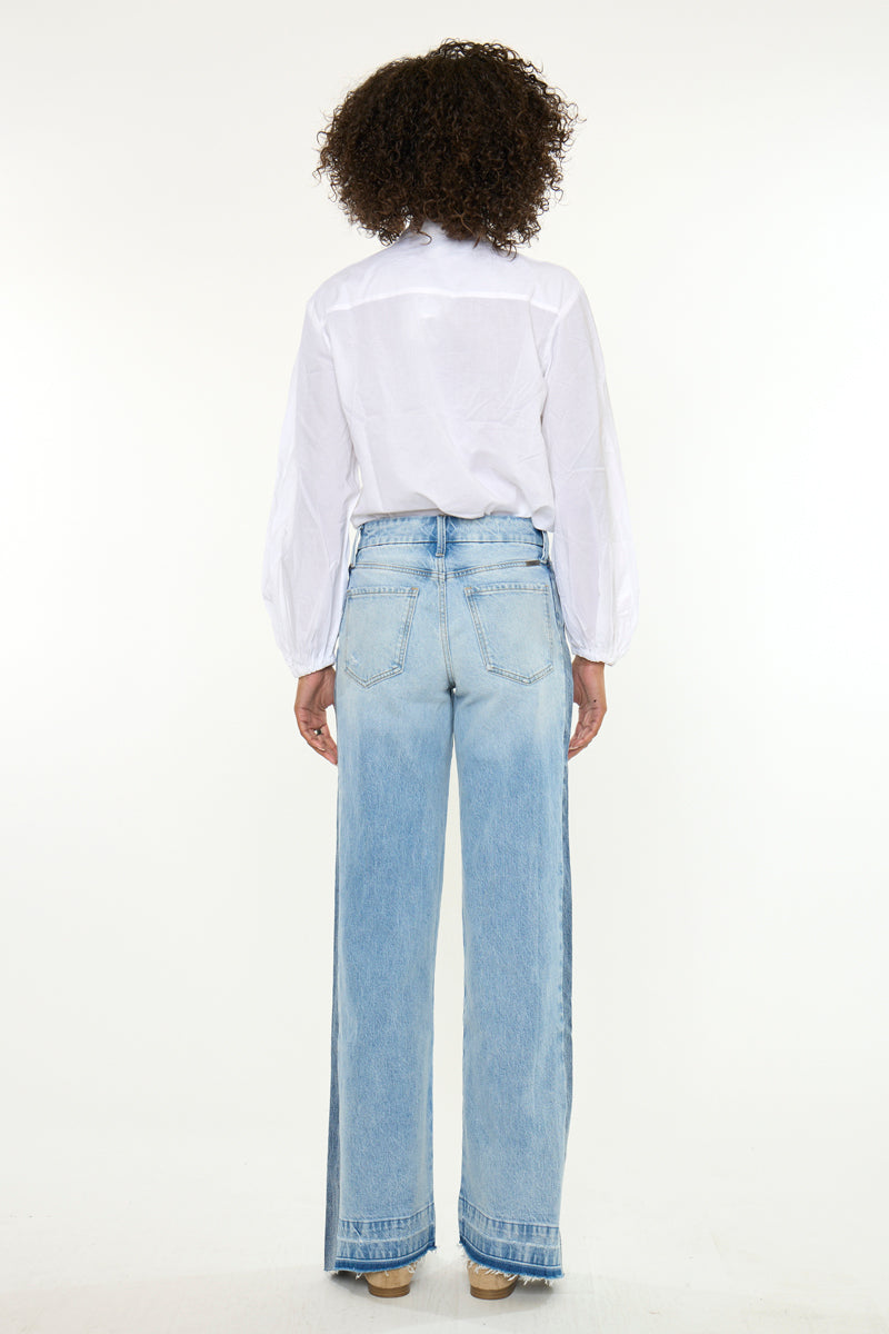 Women's High Rise Wide Leg Jeans - Bethell