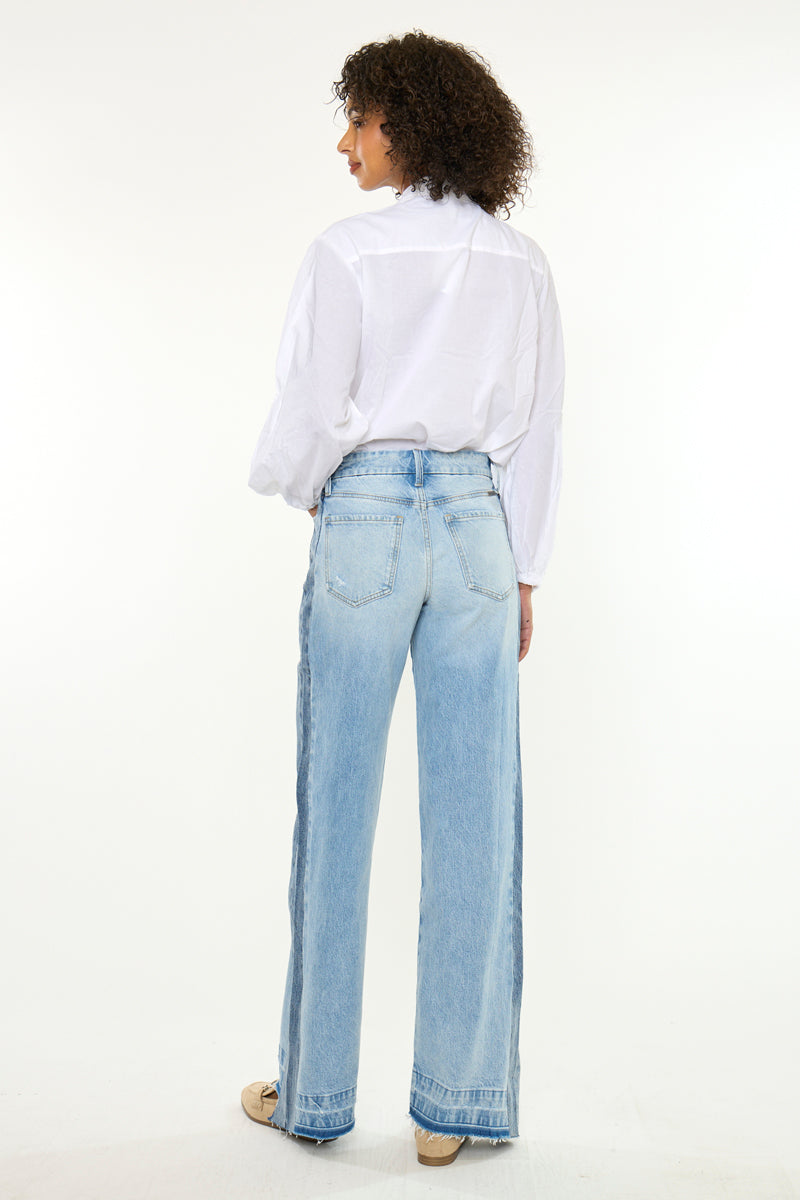 Women's High Rise Wide Leg Jeans - Bethell