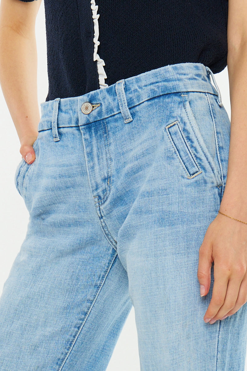 Women's Low Rise Bootcut Jeans - Azalea