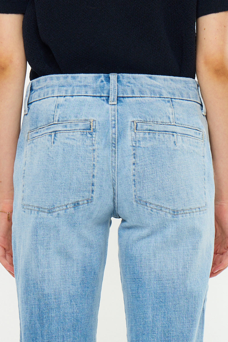Women's Low Rise Bootcut Jeans - Azalea
