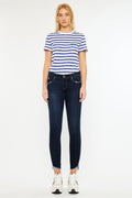 Women's Low Rise Ankle Skinny Jeans - Alexa