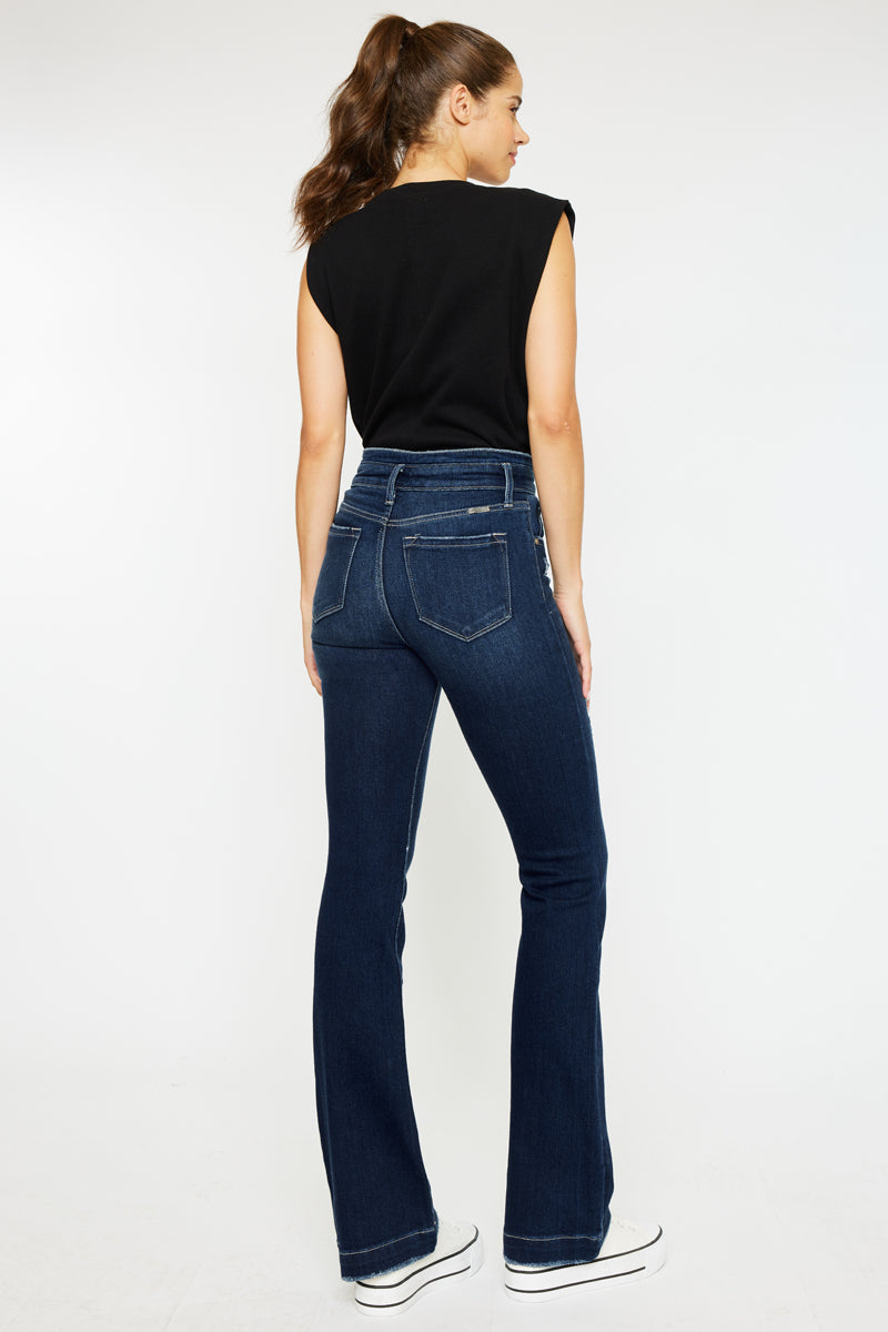 Women's High Rise Bootcut Jeans - Akita