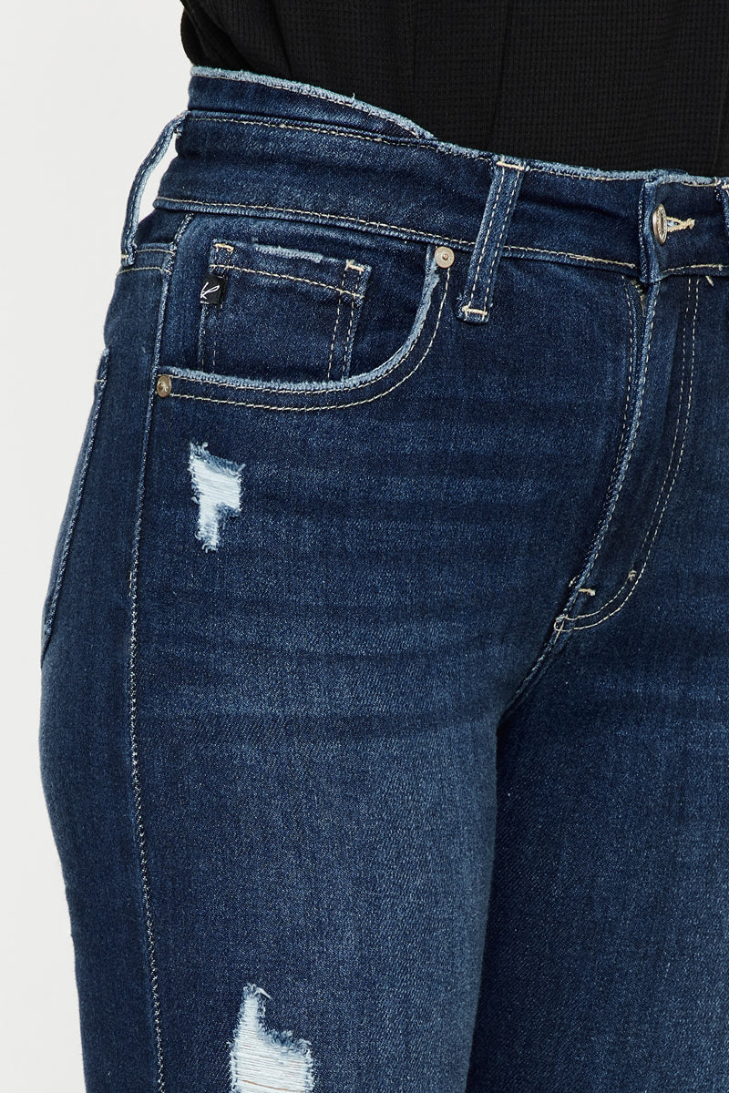 Women's High Rise Bootcut Jeans - Akita