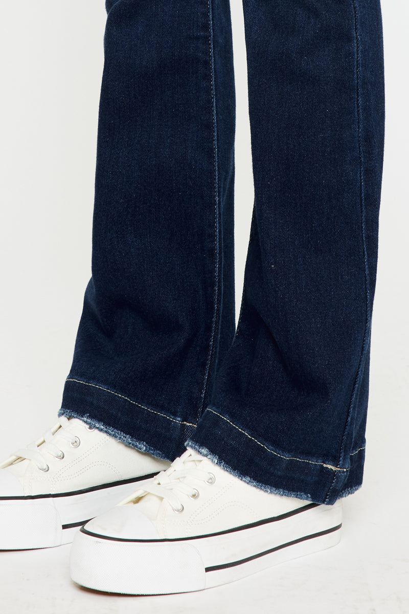 Women's High Rise Bootcut Jeans - Akita