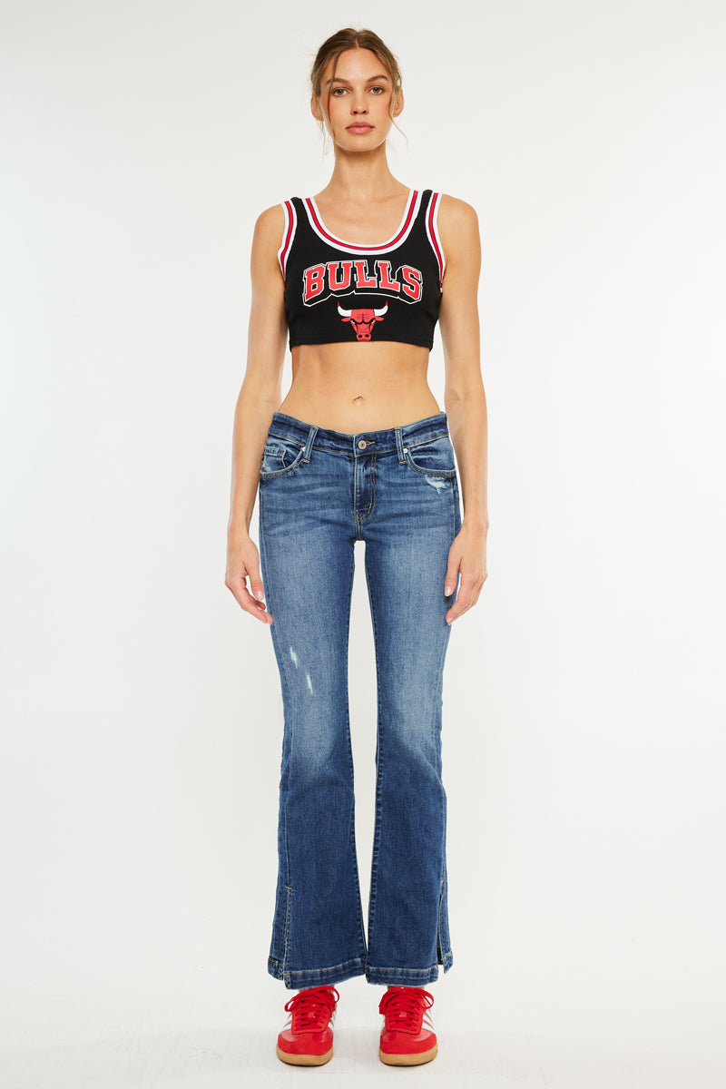 Women's Low Rise Bootcut Jeans - Brea