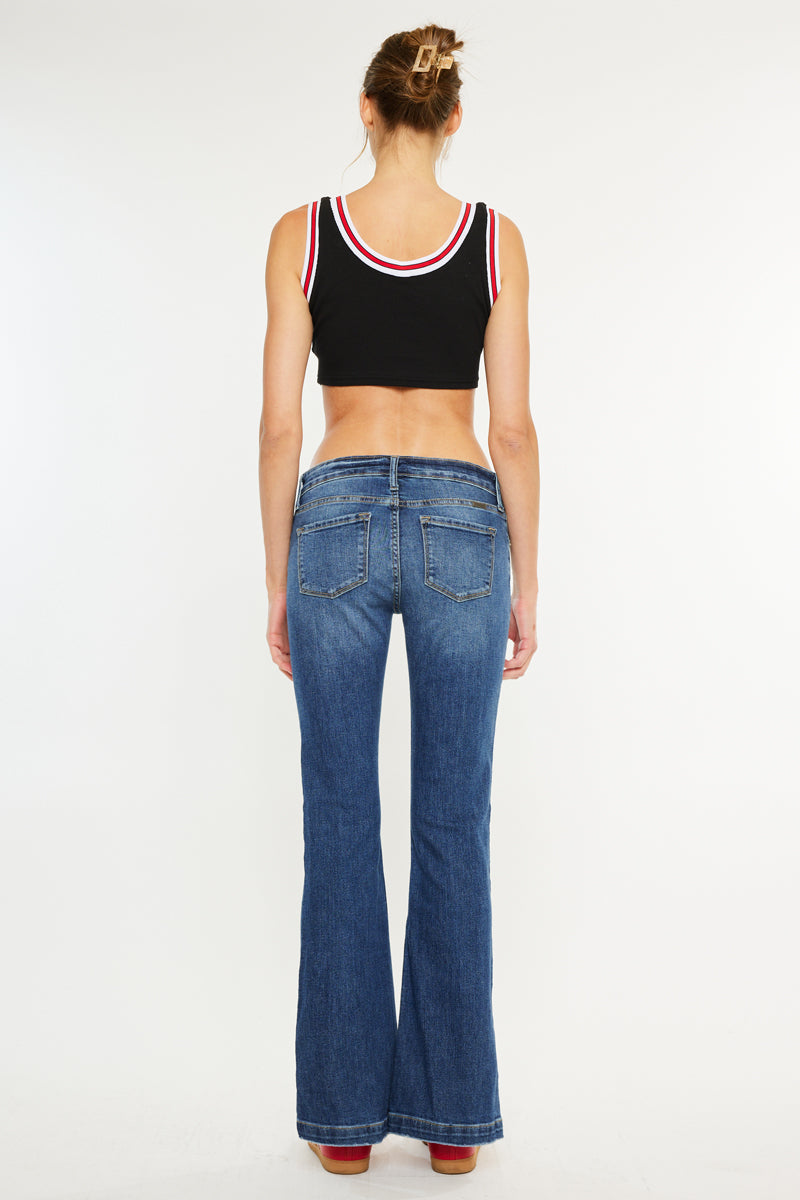 Women's Low Rise Bootcut Jeans - Brea