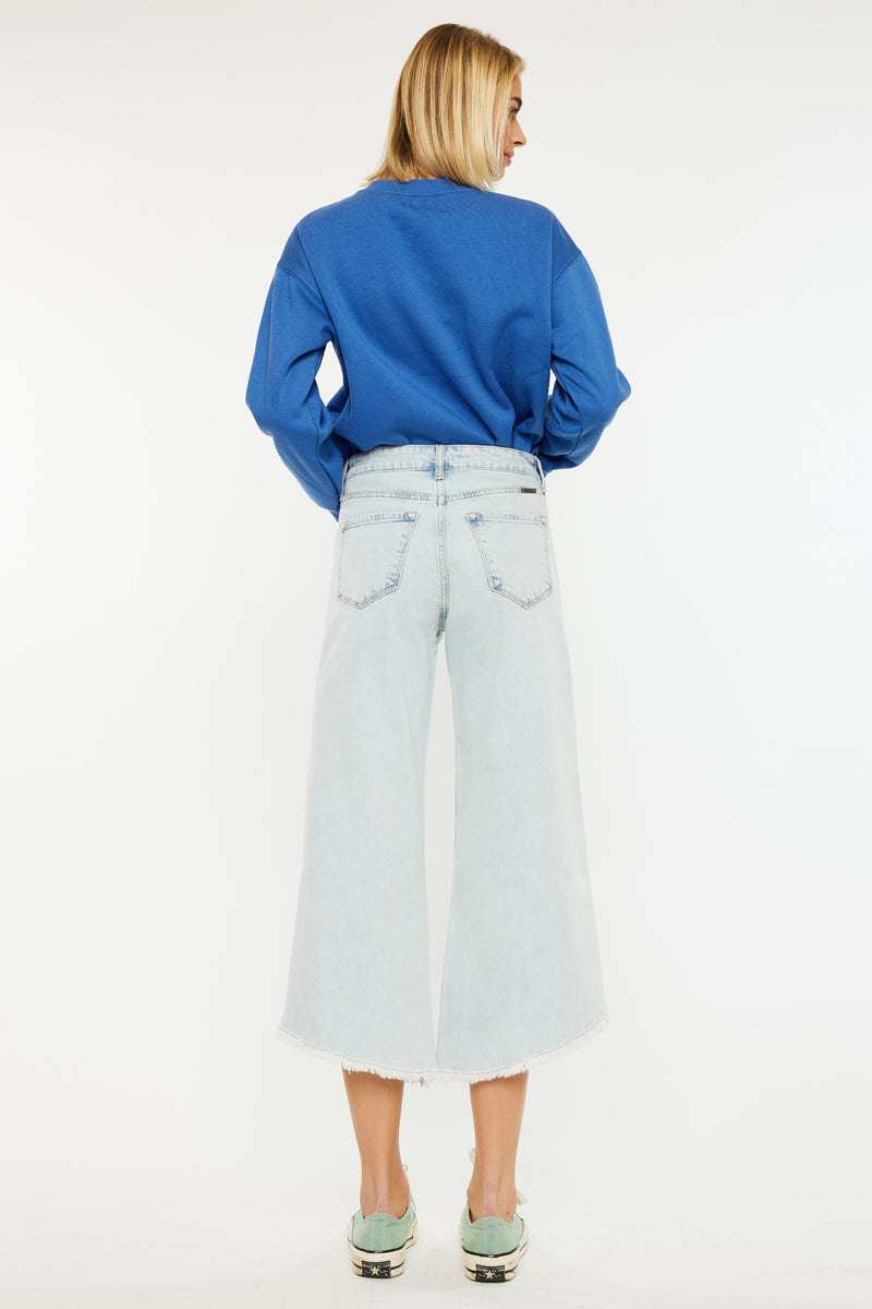Women's High Rise Cropped Gaucho Pants - Arnie