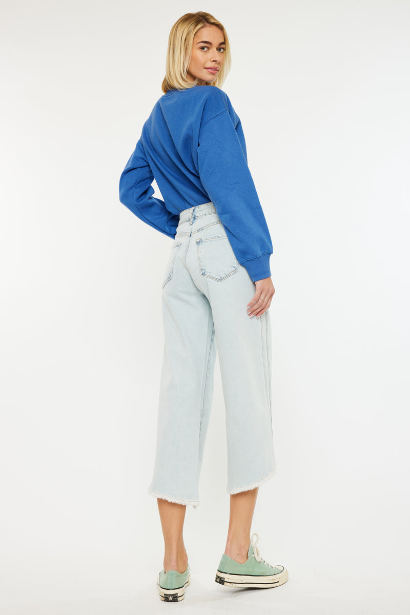 Women's High Rise Cropped Gaucho Pants - Arnie