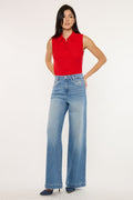 Women's Ultra High Rise Wide Leg Jeans - Becca