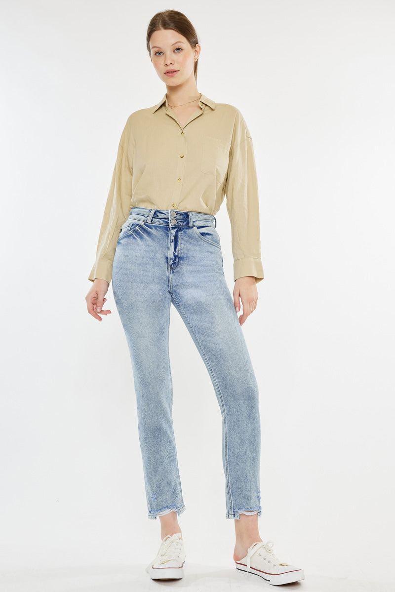 Women's Ultra High Rise Slim Straight Jeans - Cadence