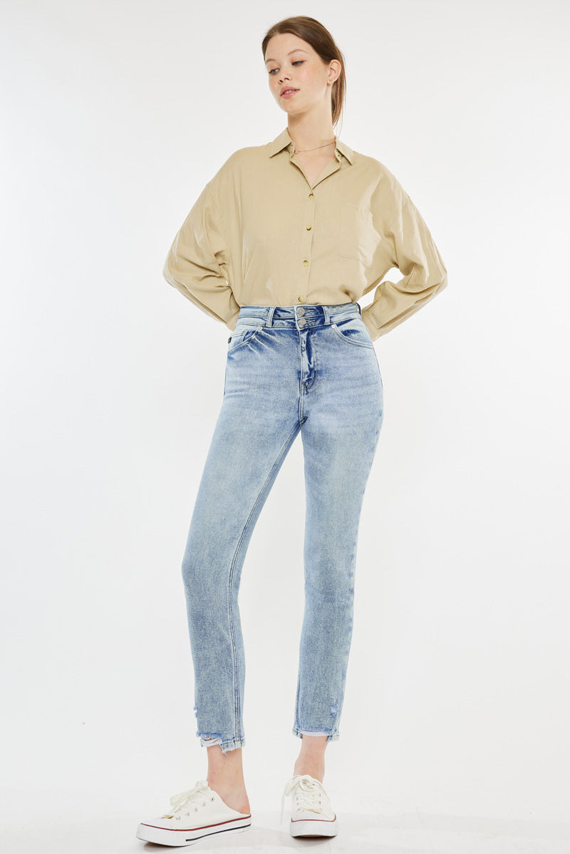 Women's Ultra High Rise Slim Straight Jeans - Cadence