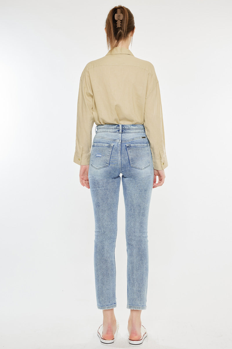 Women's Ultra High Rise Slim Straight Jeans - Cadence