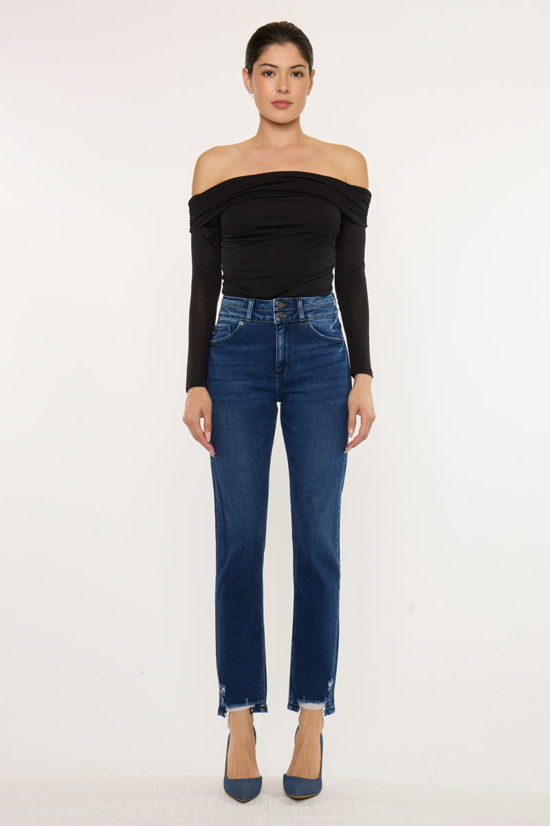 Women's Ultra High Rise Slim Straight Jeans - Cadence