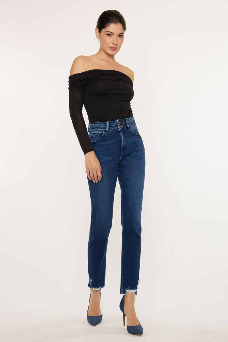 Women's Ultra High Rise Slim Straight Jeans - Cadence