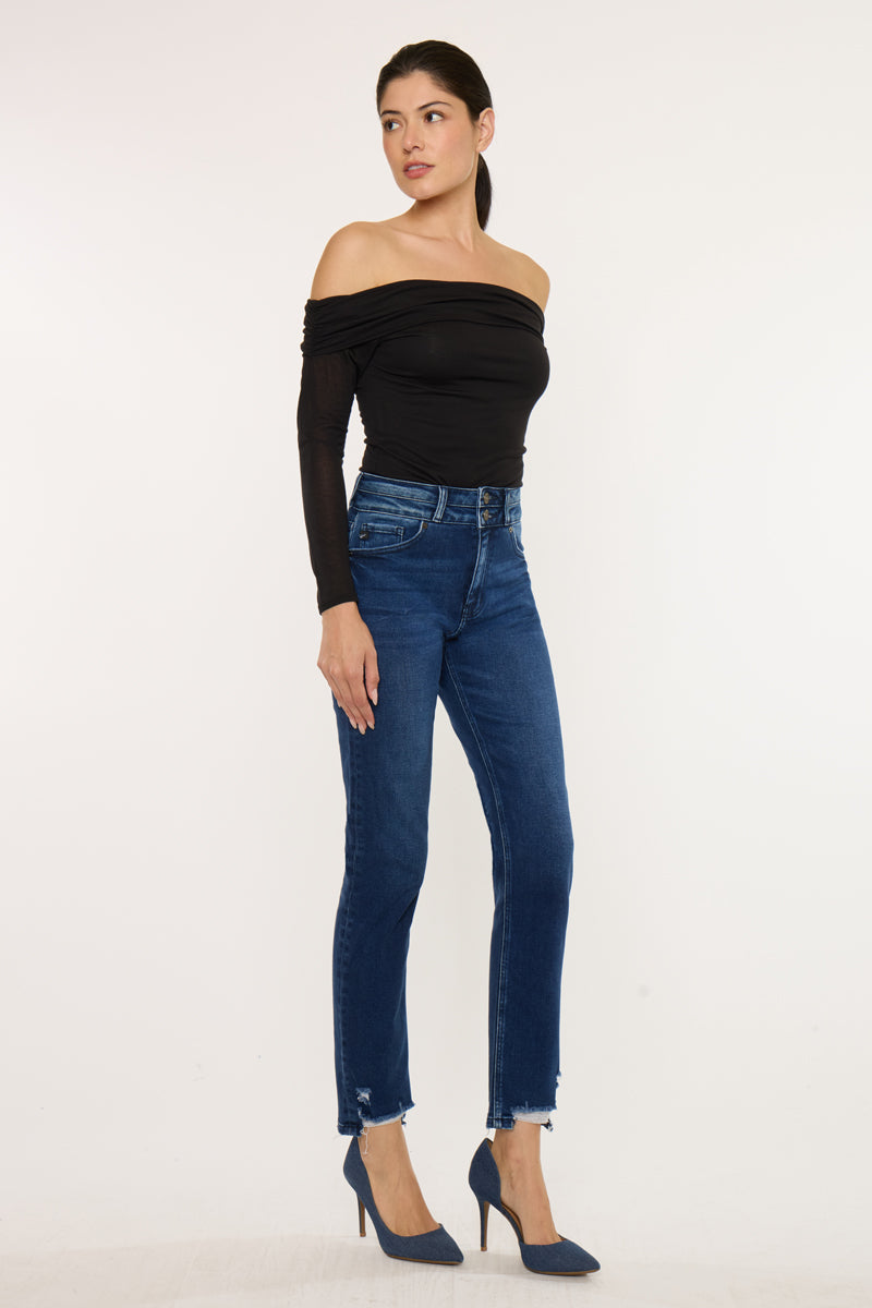 Women's Ultra High Rise Slim Straight Jeans - Cadence