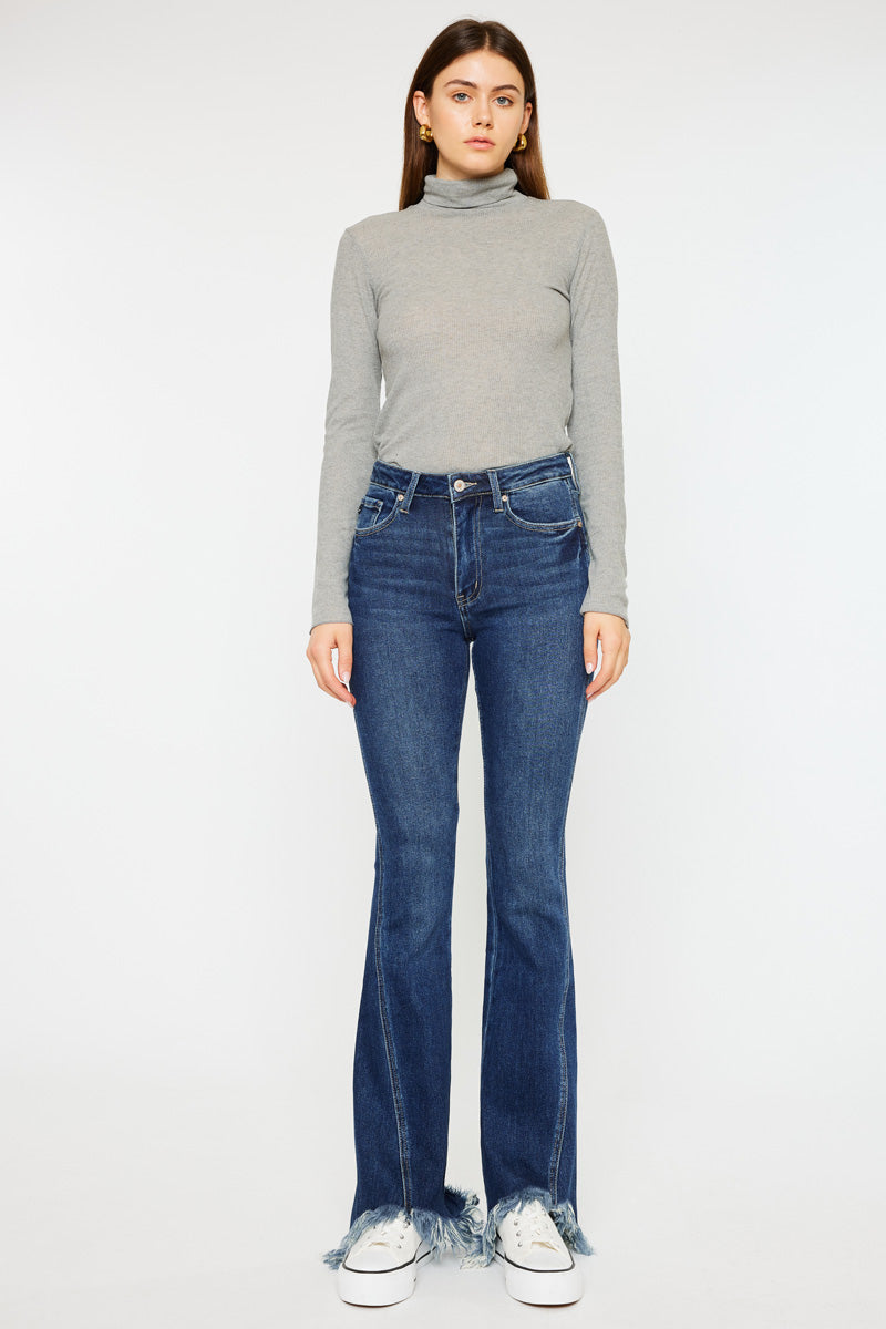 Women's High Rise Bootcut Jeans - Brooklyn