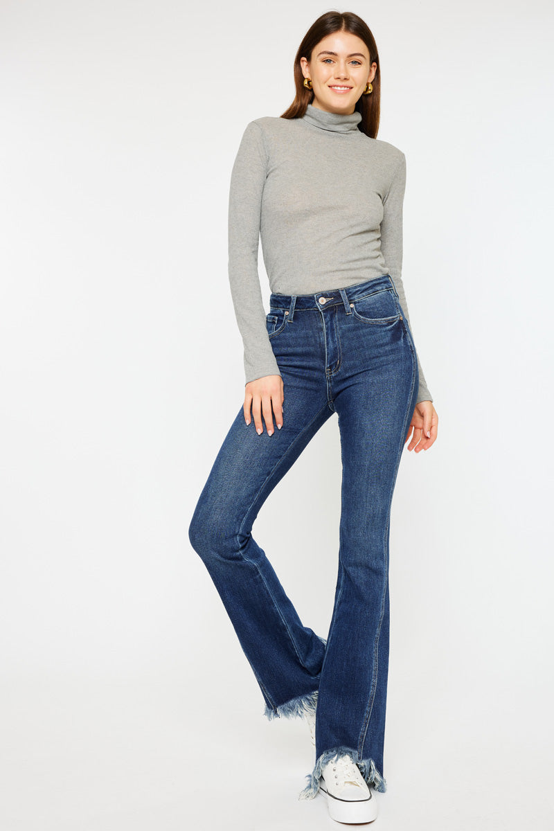 Women's High Rise Bootcut Jeans - Brooklyn