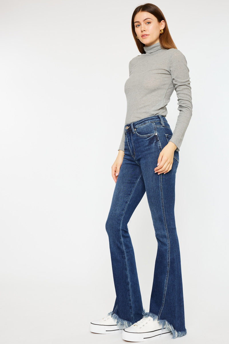 Women's High Rise Bootcut Jeans - Brooklyn