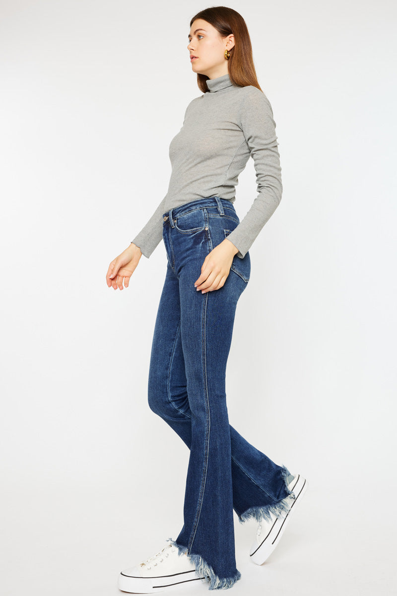 Women's High Rise Bootcut Jeans - Brooklyn