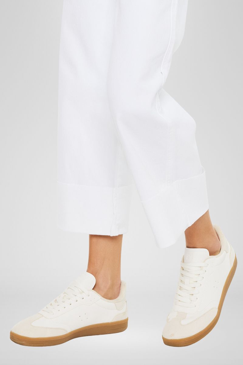Women's 90's Cropped Wide Leg Jeans - Alfie