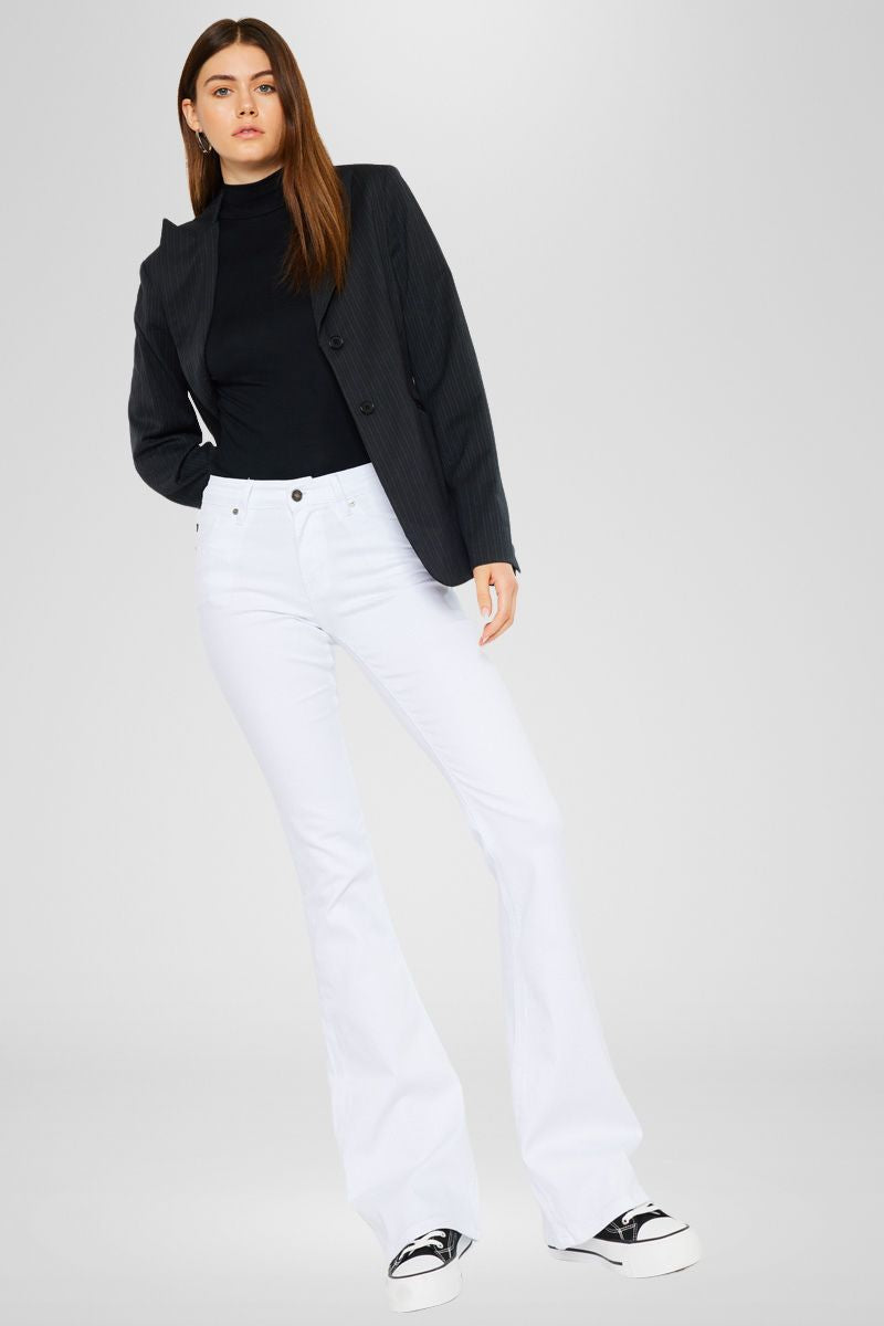 Women's Mid Rise Flare Jeans - Alaska
