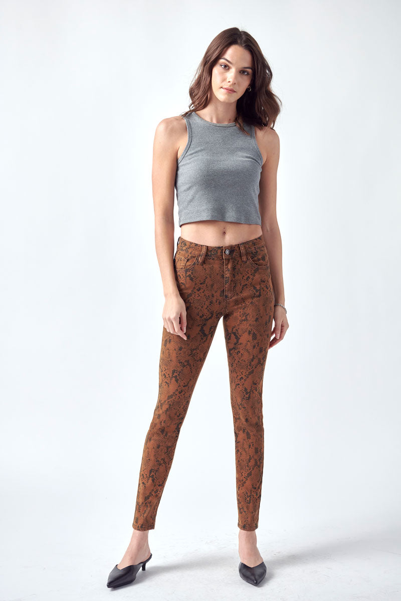 Women's High Rise Super Skinny Jeans - Anastasia