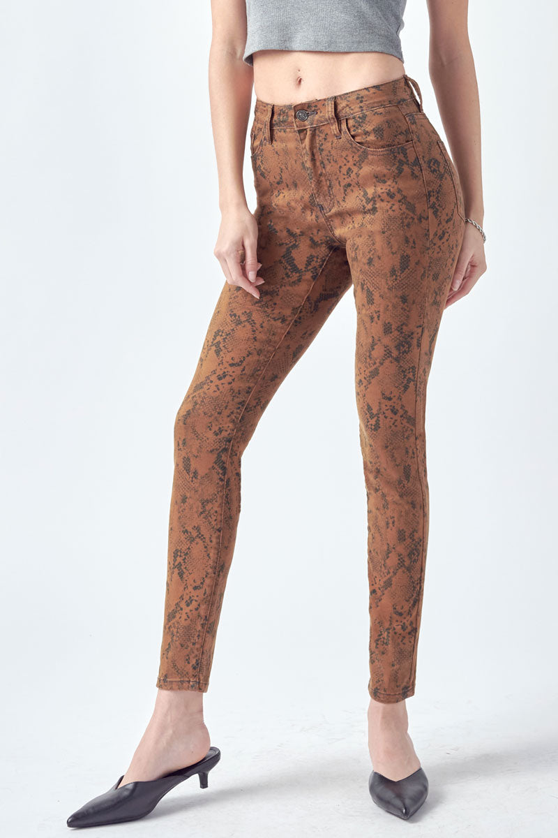 Women's High Rise Super Skinny Jeans - Anastasia