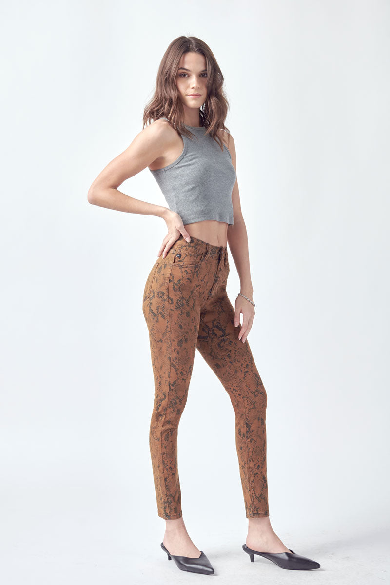 Women's High Rise Super Skinny Jeans - Anastasia