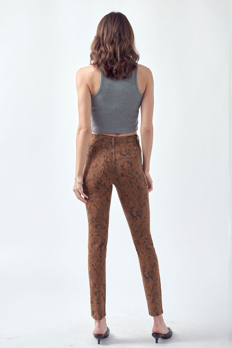 Women's High Rise Super Skinny Jeans - Anastasia