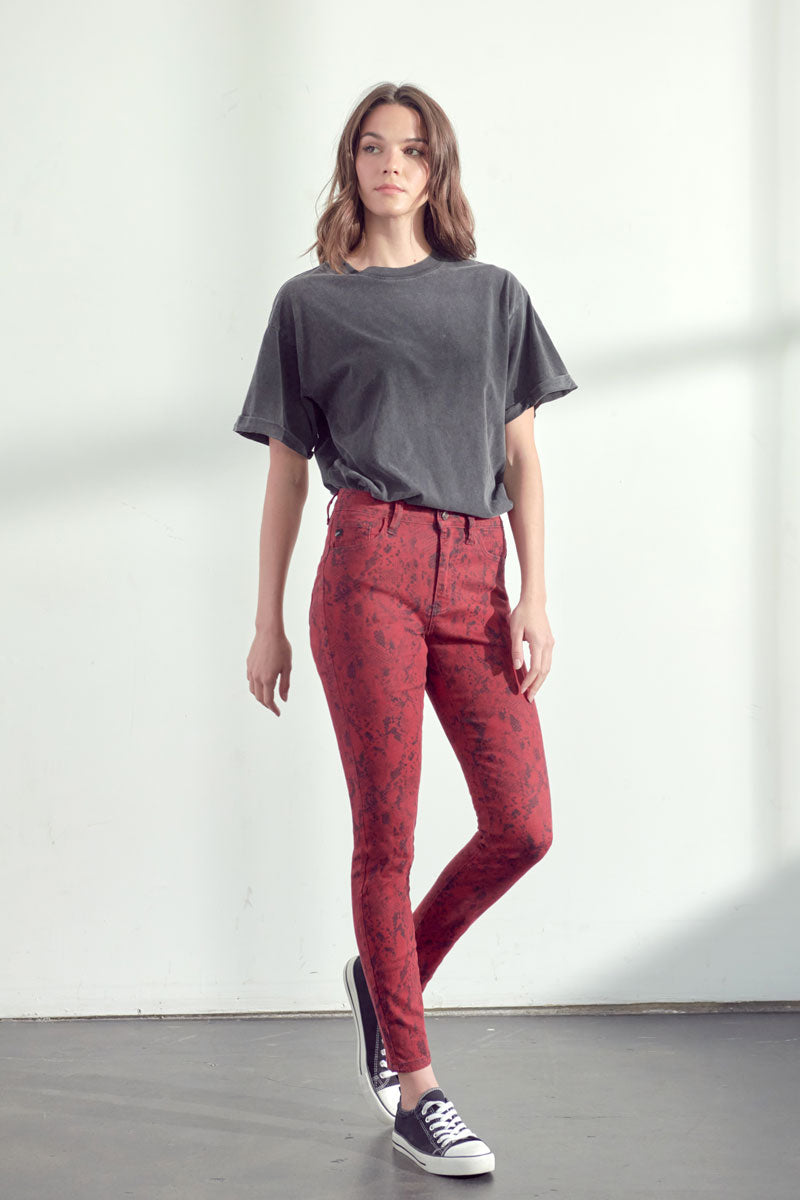 Women's High Rise Super Skinny Jeans - Anastasia