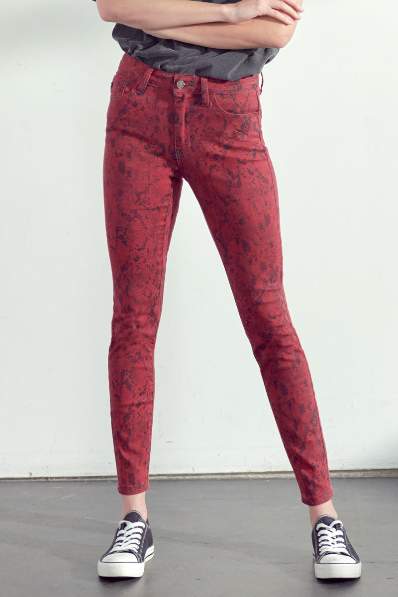 Women's High Rise Super Skinny Jeans - Anastasia