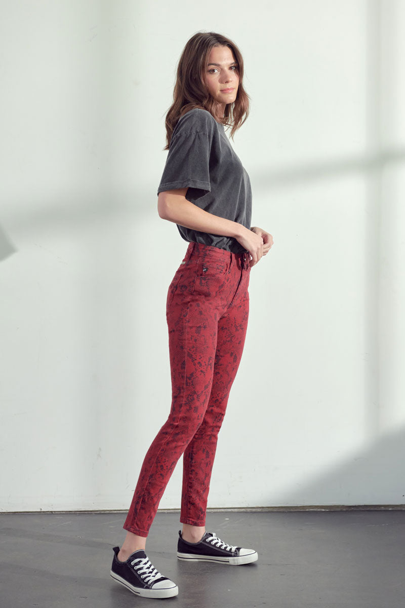 Women's High Rise Super Skinny Jeans - Anastasia