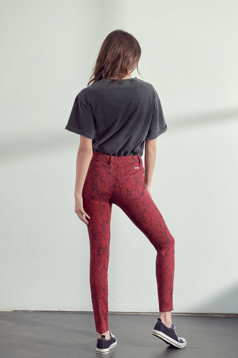 Women's High Rise Super Skinny Jeans - Anastasia