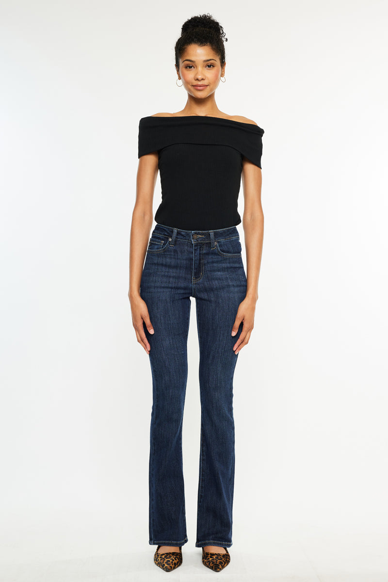 Women's High Rise Bootcut Jeans - Ami